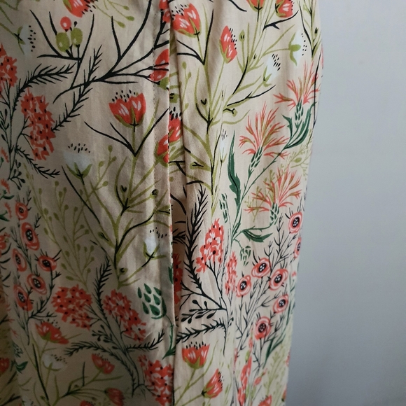 MahaShe Size 16 Cream Cap Sleeve Fit and Flare Dress with Pockets NWOT - Picture 9 of 13